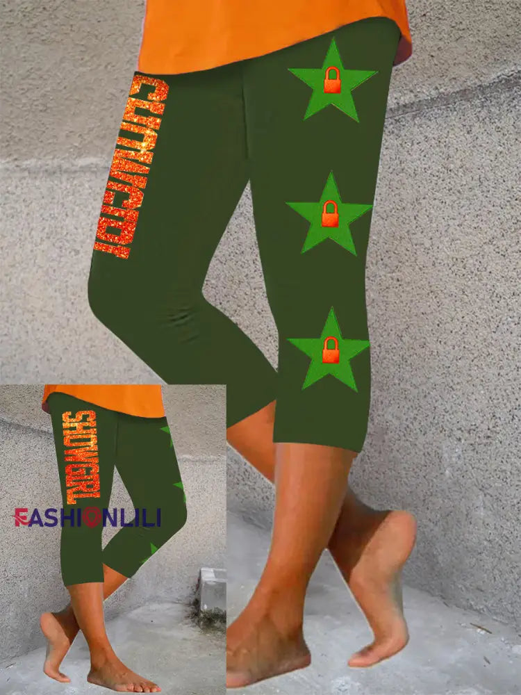 Women’s Showgirl Seven-minute Bottoms Dark Green / S