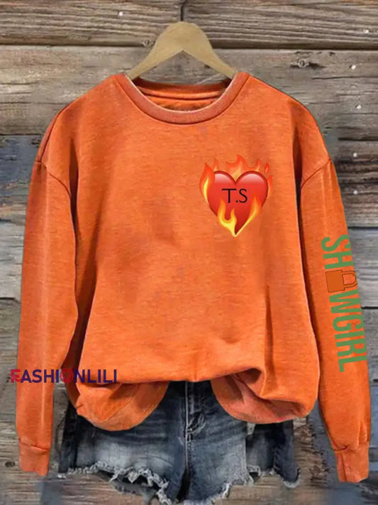 Women’s Showgirl Sweatshirt Orange / S