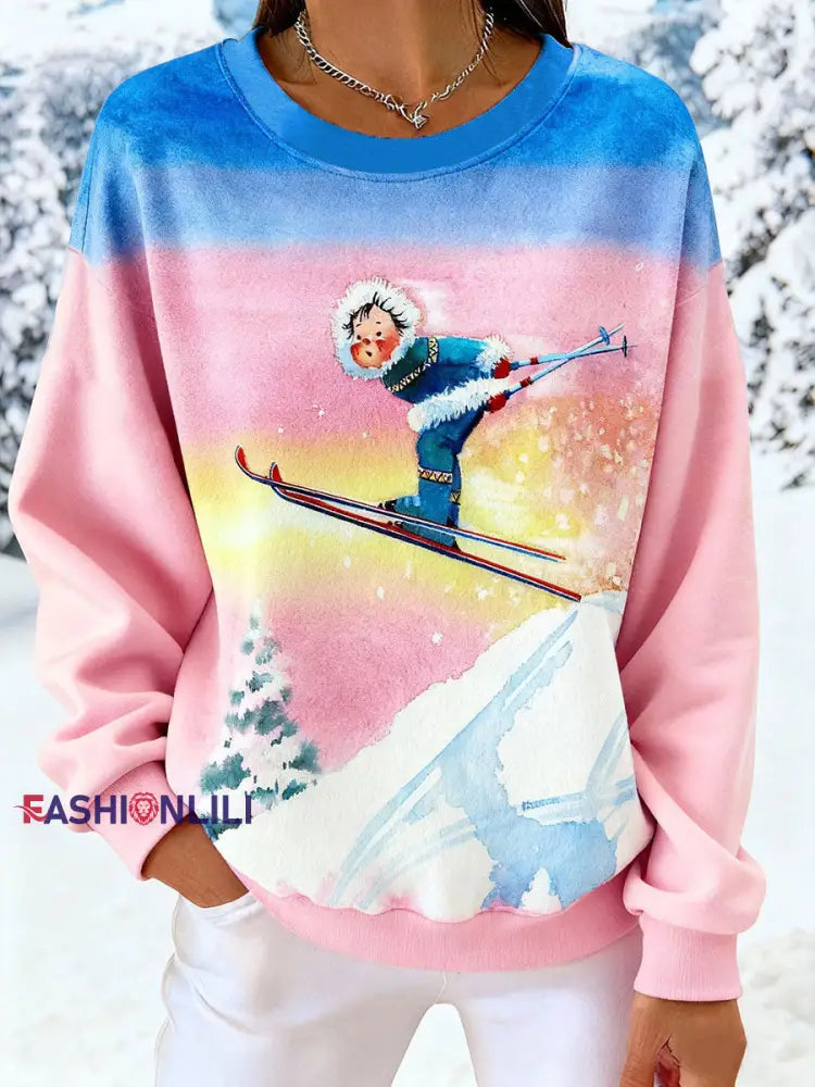 Women’s Ski Sweatshirts As picture / S