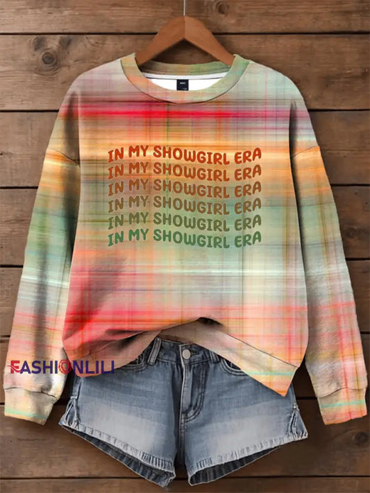 Women’s The Life of A Show Girl Fan Sweatshirt As picture / S