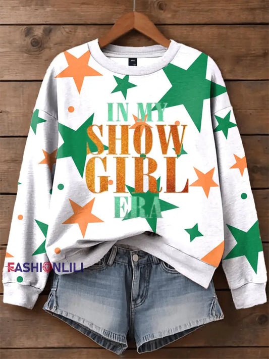 Women’s The Life of A Show Girl Fan Sweatshirt As picture / S