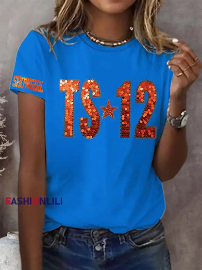 Women’s TS 12 Short Sleeve T-Shirt Blue / S