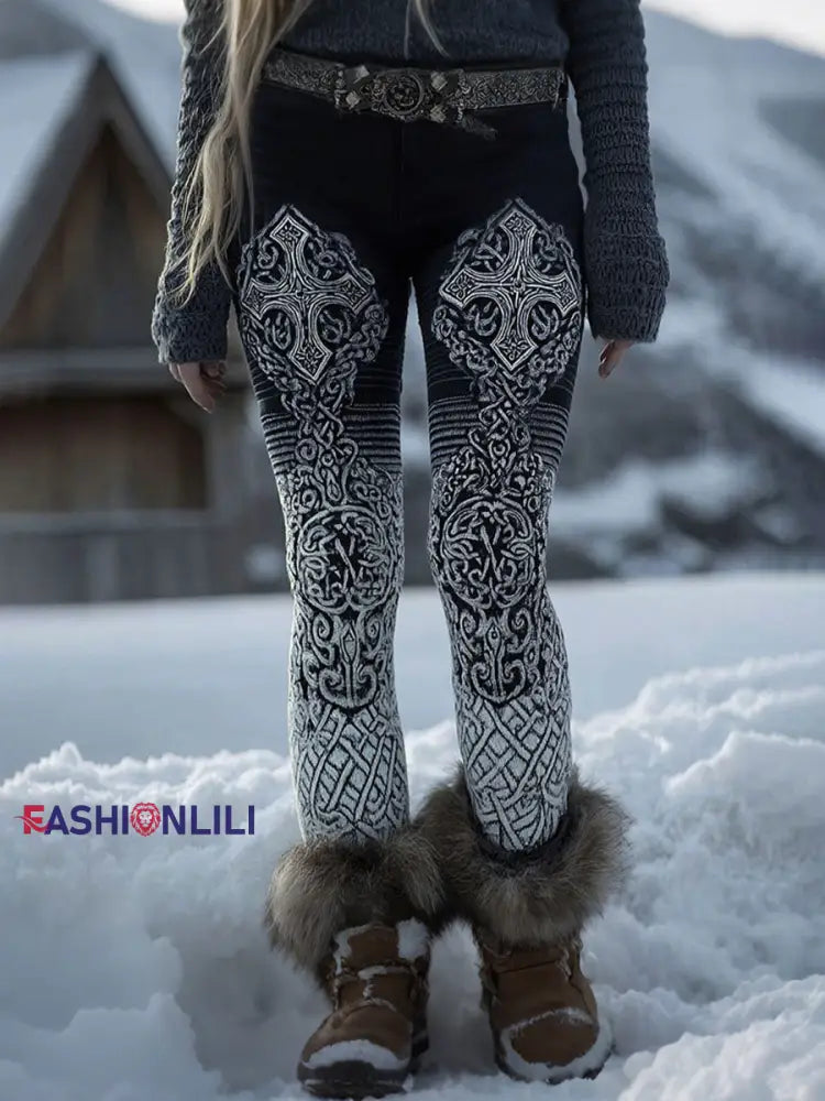Women’s Viking Leggings As picture / S