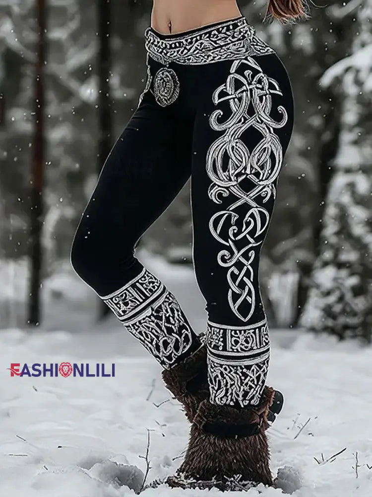 Women’s Viking leggings Black / S