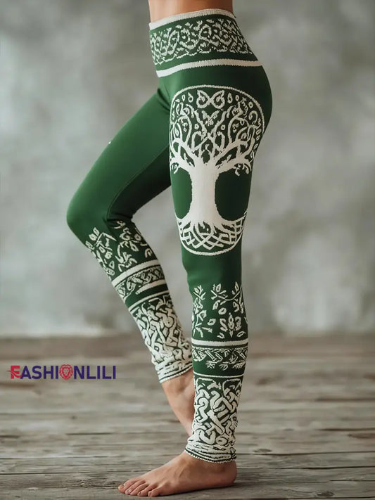 Women’s Viking leggings Green / S