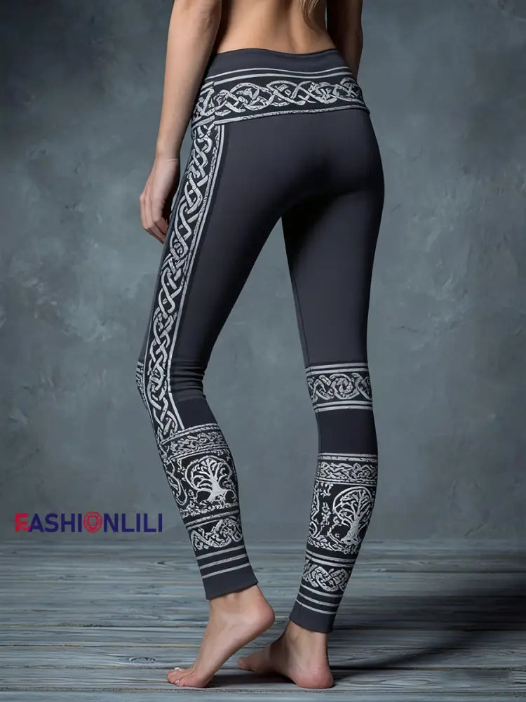Women’s Viking-style leggings As picture / S