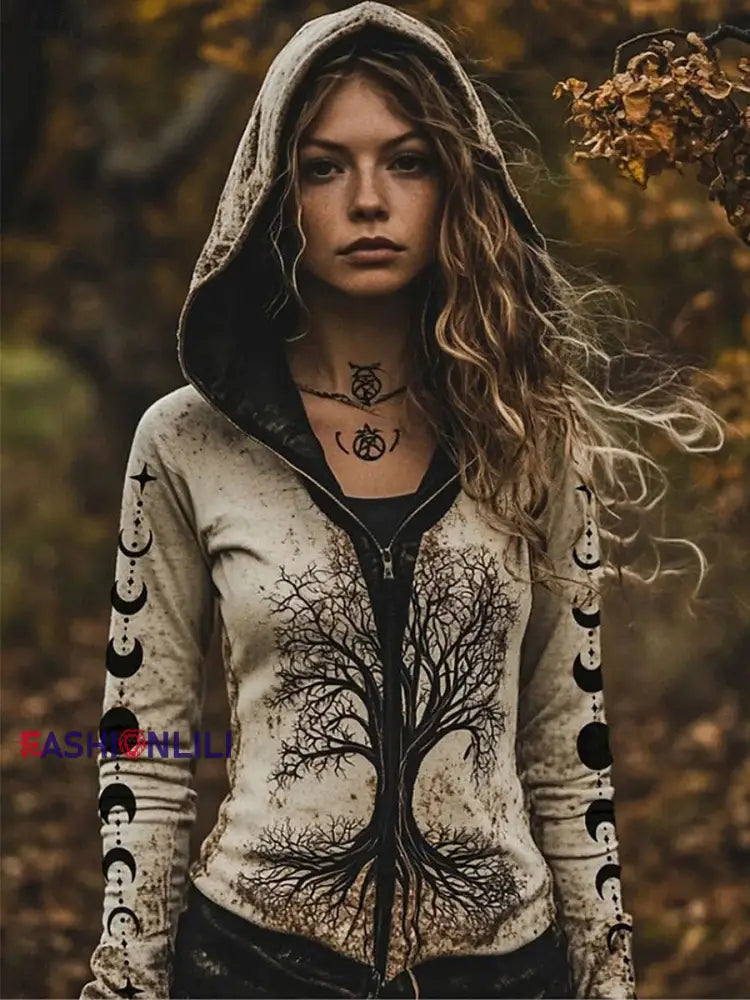 Women’s Viking Tree of Life Jackets Apricot / S