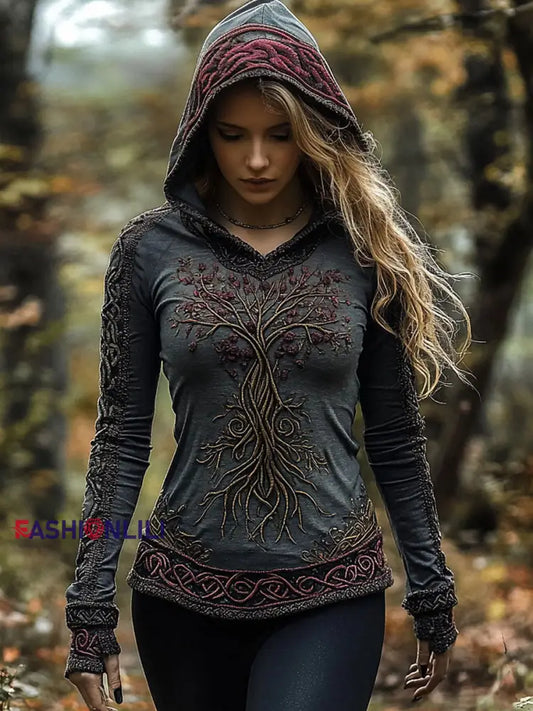Women’s Viking Tree of Life Tops As picture / S
