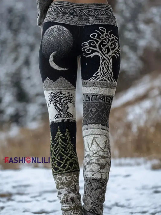 Women’s Viking Velvet Lined Leggings As picture / S