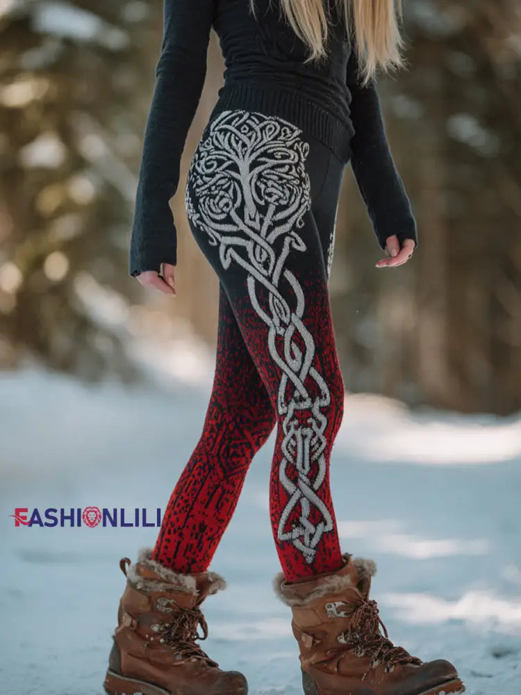 Women’s Viking Velvet Lined Leggings As picture / S