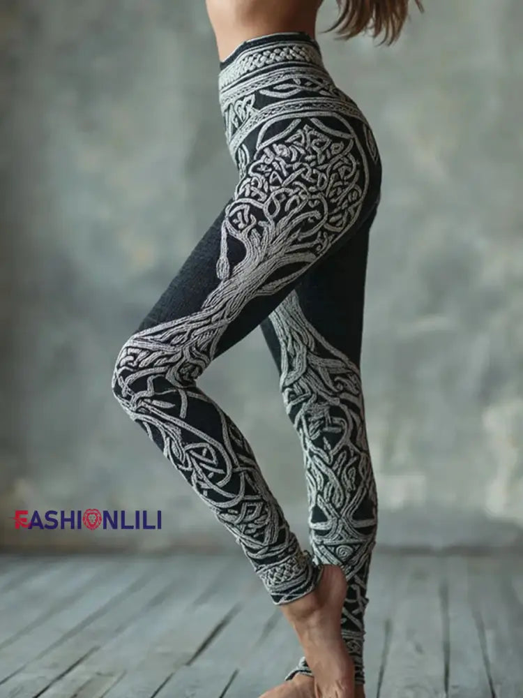 Women’s Viking Velvet Lined Leggings Black / S